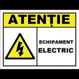 Placuta pentru echipament electric